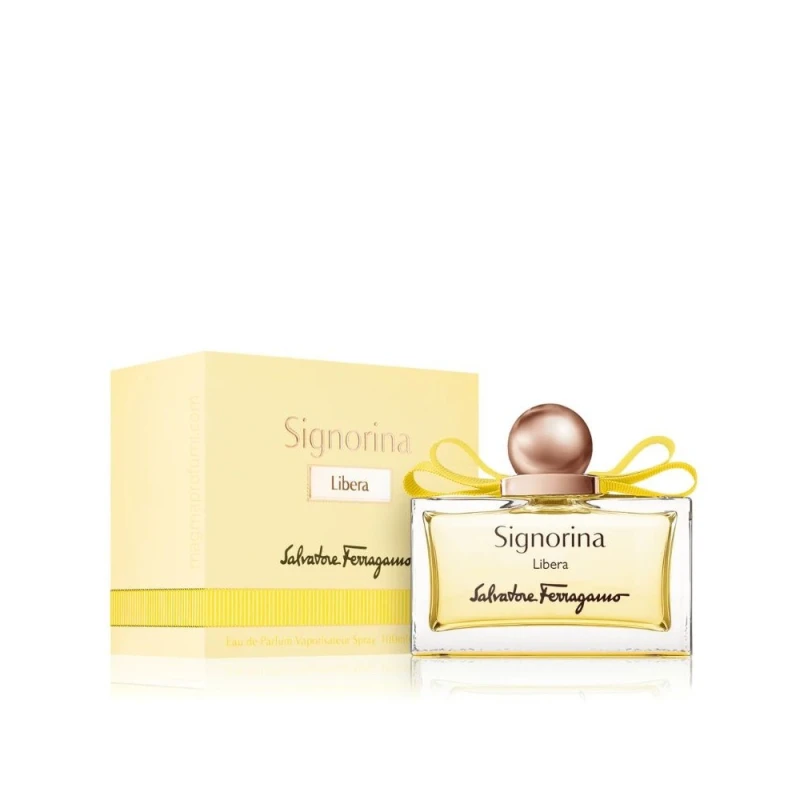 Salvatore Ferragamo Signorina Libera Eau de Parfum 100ml for Women 2023 Edition Fresh Floral Fragrance Perfume - Salvatore Ferragamo