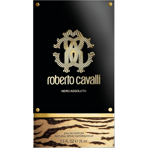 Roberto Cavalli Nero Assoluto Eau de Parfum 100ml for Women: Sophisticated Oriental Floral Fragrance, Evening Wear - Roberto Cavalli - Image 5