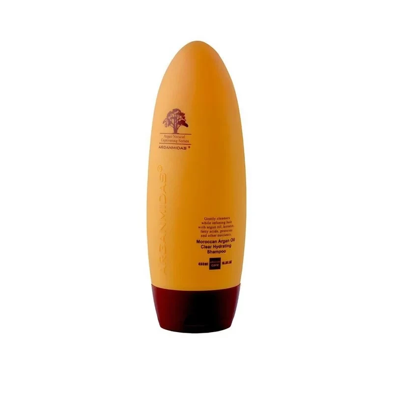 شامبو أرجان ميداس لزيادة الحجم للشعر الناعم والمسطح تنظيف لطيف 450 مل - ARGAN MIDAS
