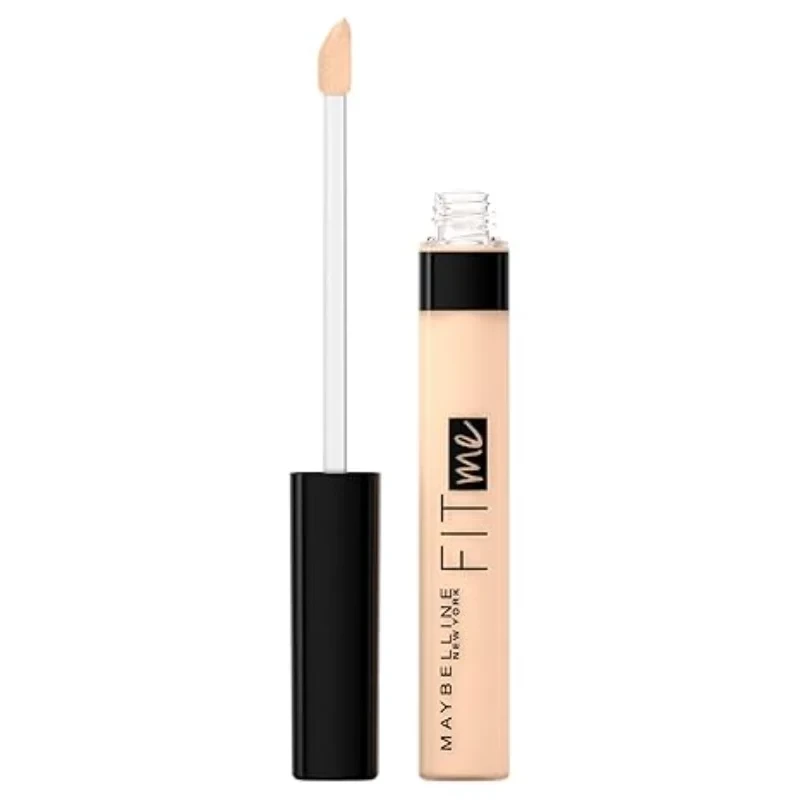 مايبيلين فيت مي كونسيلر درجة 15 تغطية طبيعية خفيفة قابلة للبناء للهالات السوداء والعيوب - Maybelline