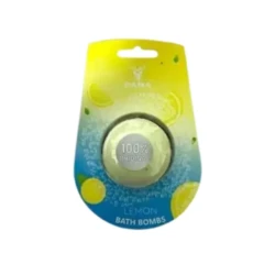 Dama Lemon Scented Bath Bomb 130g for Relaxing Home Spa Experience