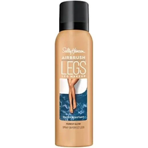 Sally Hansen Airbrush Legs Spray Fairest Shade Instant Natural Bronze Coverage for Smooth Even Looking Skin Sally Hansen Airbrush Legs Spray Fairest Shade Instant Natural Bronze Coverage for Smooth Even Looking Skin