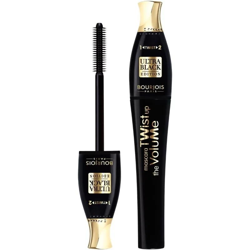 ماسكارا بورجوا تويست أب فوليوم فائقة السواد لزيادة كثافة الرموش وتحديدها طوال اليوم - بورجوا