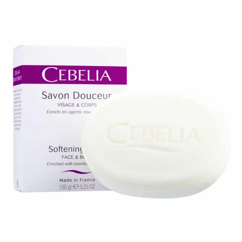 صابون سيبيليا الملين منظف لطيف يومي لليدين والجسم يترك البشرة ناعمة ومريحة - CEBELIA