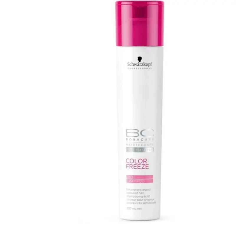 شامبو بلاك كولور فريز ريتش من شوارزكوف للعناية بالشعر المصبوغ 250 مل تنظيف لطيف ولمعان معزز - شوارزكوف