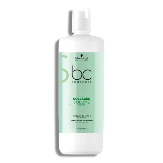 شامبو Schwarzkopf Professional BC Collagen Volume Boost للشعر الخفيف والناعم 1000 مل تنظيف لطيف وتعزيز الحجم شامبو Schwarzkopf Professional BC Collagen Volume Boost للشعر الخفيف والناعم 1000 مل تنظيف لطيف وتعزيز الحجم