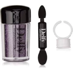 Delfy Purple Face Glitter for Makeup and Special Events Vibrant Shimmering Sparkle