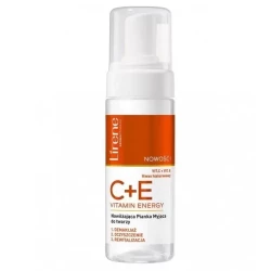 Lirene Moisturizing C E Vitamin Wash Foam Gentle Cleanser for Radiant Skin 150ml