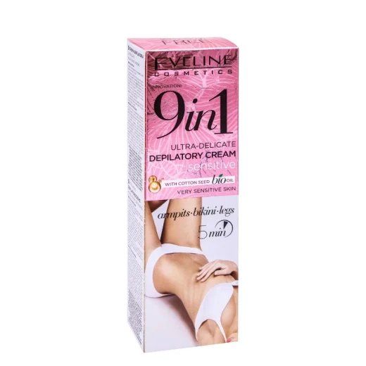 كريم إزالة الشعر فائق الرقة للبشرة الحساسة 9 في 1 لبشرة ناعمة ومريحة كريم إزالة الشعر فائق الرقة للبشرة الحساسة 9 في 1 لبشرة ناعمة ومريحة