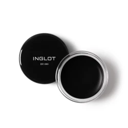INGLOT AMC Gel Eyeliner 77 Intense Black Long-Wearing Waterproof Formula for Precise Application