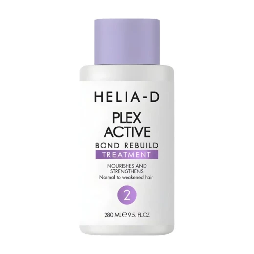 Helia-D Plex Active Bond Rebuild Hair Treatment for Damaged Hair Reduces Frizz and Split Ends Improves Shine and Manageability