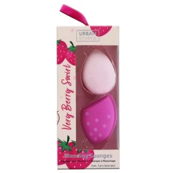 Cala Very Berry Swirl Hair Brush Set 2 Piece Detangling Styling for All Hair Types