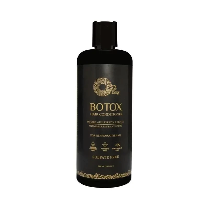 O Plus Botox Hair Conditioner 500ml for Smoother Shinier Manageable Hair - o plus