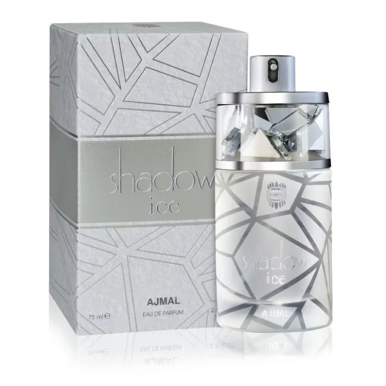 عطر أجمل شادو آيس أو دو بارفان للرجال والنساء 75 مل رائحة منعشة وعصرية تدوم طويلاً - AJMAL