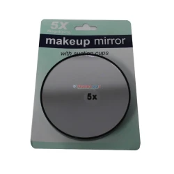 Compact 8.5 Cm Magnifying Mirror for Detailed Grooming and Makeup Application
