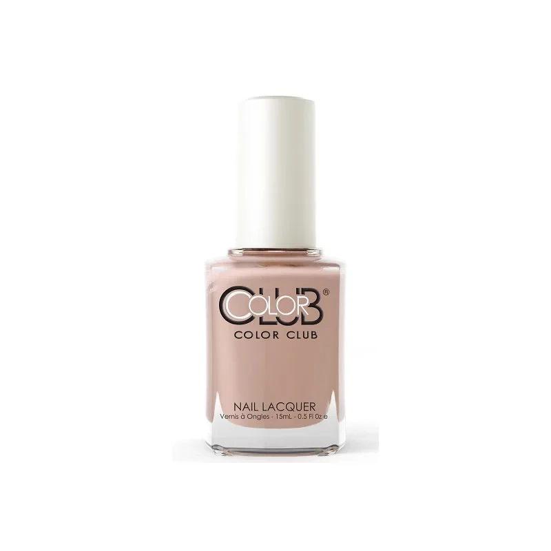 Color Club Nail Polish DM Nudes 1164 Elegant Nude Shade Buildable Coverage Glossy Finish Long-Lasting Manicure - color club