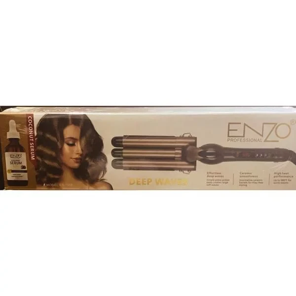 مجفف ومصفف الشعر الاحترافي Enzo Hair Fair EN-1968 لتجفيف أسرع وتحضير للتصفيف للاستخدام المنزلي - إنزو