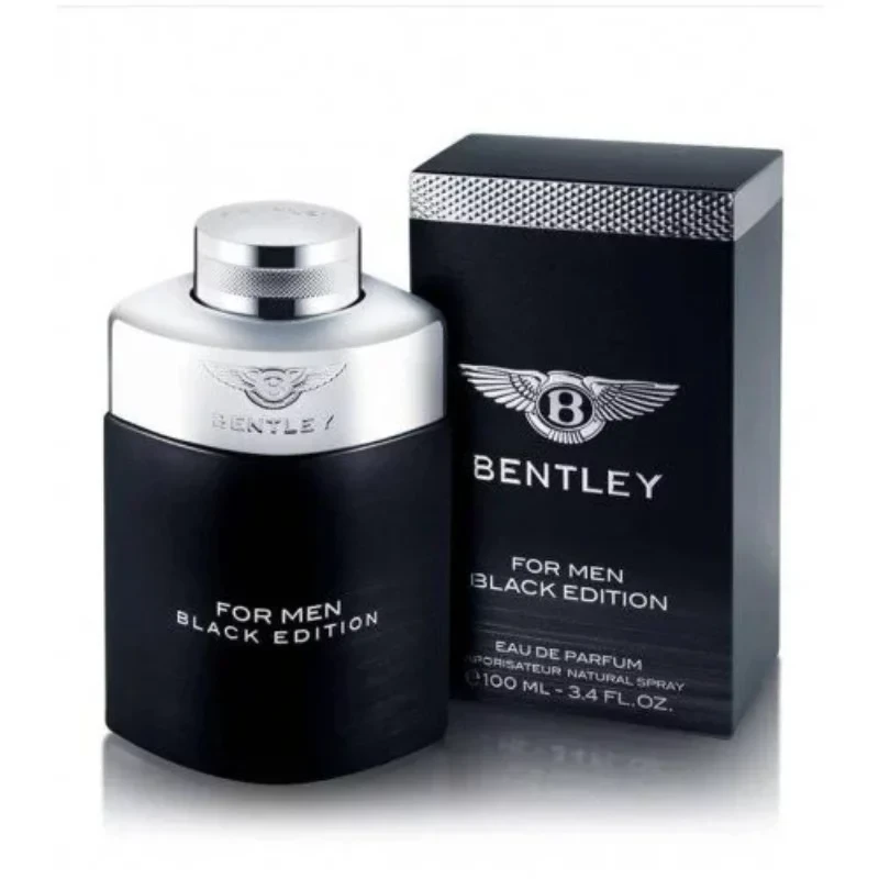 بنتلي للرجال بلاك اديشن أو دو بارفان 100 مل عطر خشبي حار للارتداء اليومي المسائي الواثق - بنتلي