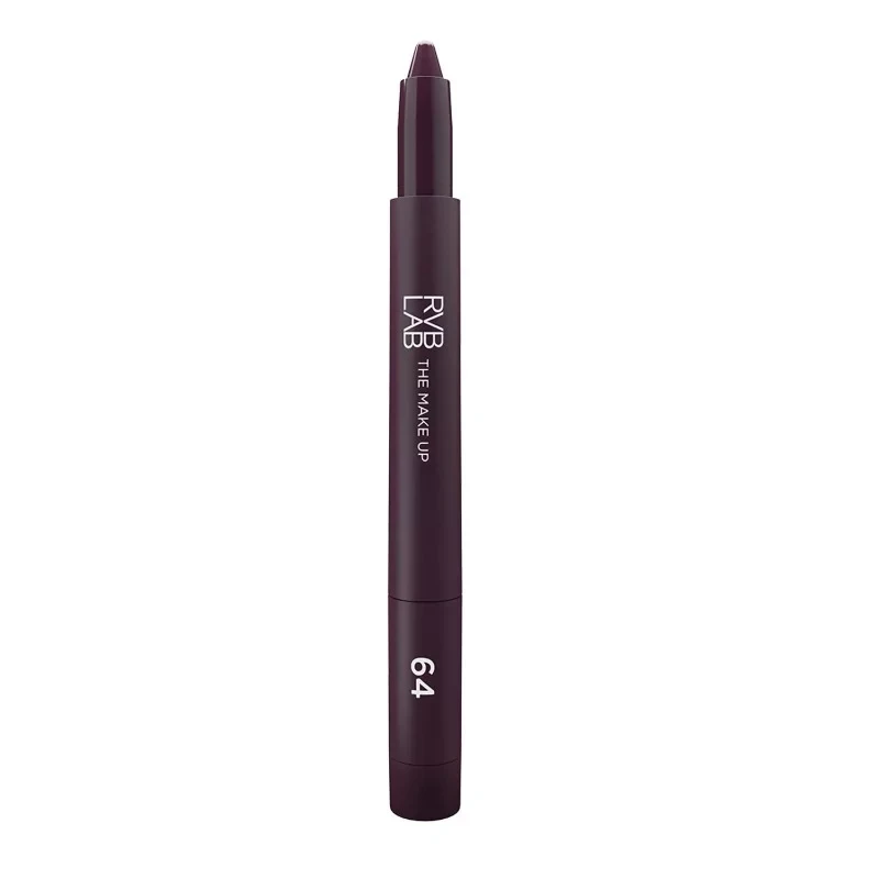 آر في بي لاب قلم كحل آيلاينر وظل عيون 3 في 1 يدوم طويلاً مقاوم للتلطخ بقوام كريمي - RVB LAB MAKEUP