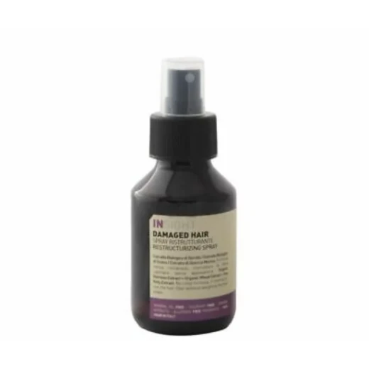 INSIGHT Damaged Hair Restructuring Leave-In Spray 100ml for Softness and Frizz Control INSIGHT Damaged Hair Restructuring Leave-In Spray 100ml for Softness and Frizz Control