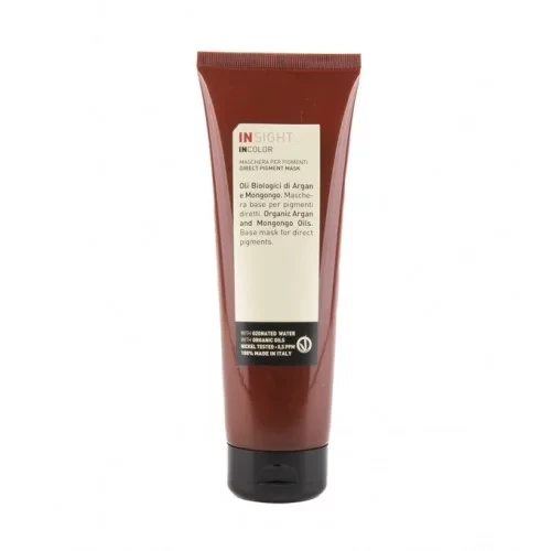 Insight Incolor Direct Pigment Hair Mask 250ml for Vibrant Tonal Reflections and Deep Conditioning - Insight