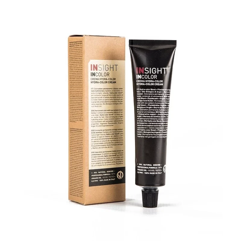 صبغة شعر احترافية INSIGHT Incolor 7.00 أشقر غامق طبيعي كريمية تغطية متساوية ونتائج متوازنة 100 مل - INSIGHT