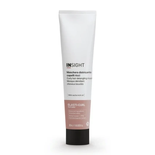 Insight Elasti-Curl Detangling Mask for Curly and Wavy Hair 200 ml Softens Improves Elasticity Reduces Frizz Insight Elasti-Curl Detangling Mask for Curly and Wavy Hair 200 ml Softens Improves Elasticity Reduces Frizz