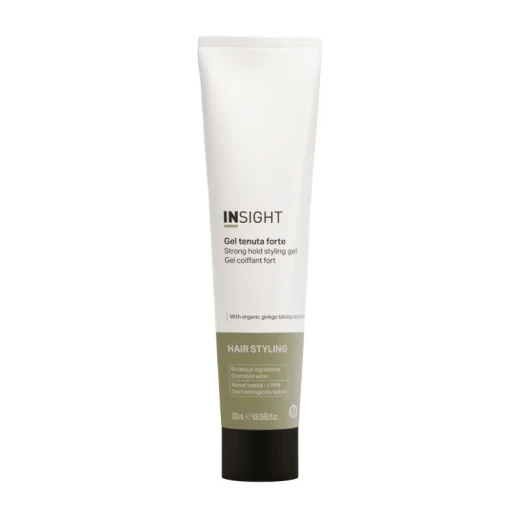 Insight Strong Hold Styling Gel 200 ml for All Hair Types Long-Lasting Frizz Control Insight Strong Hold Styling Gel 200 ml for All Hair Types Long-Lasting Frizz Control