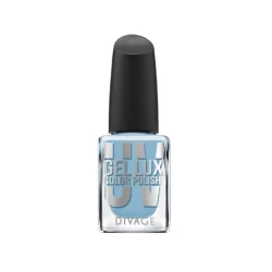 Lux Gel UV Nail Polish No. 10 Light Blue Trendy Glossy Finish Long-Lasting Salon Quality