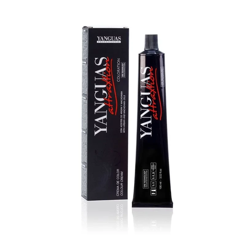 Yanguas Hair Color Cream 5.1 Light Ash Brown Professional Hair Dye for Rich Even Color and Gray Coverage - Yanguas