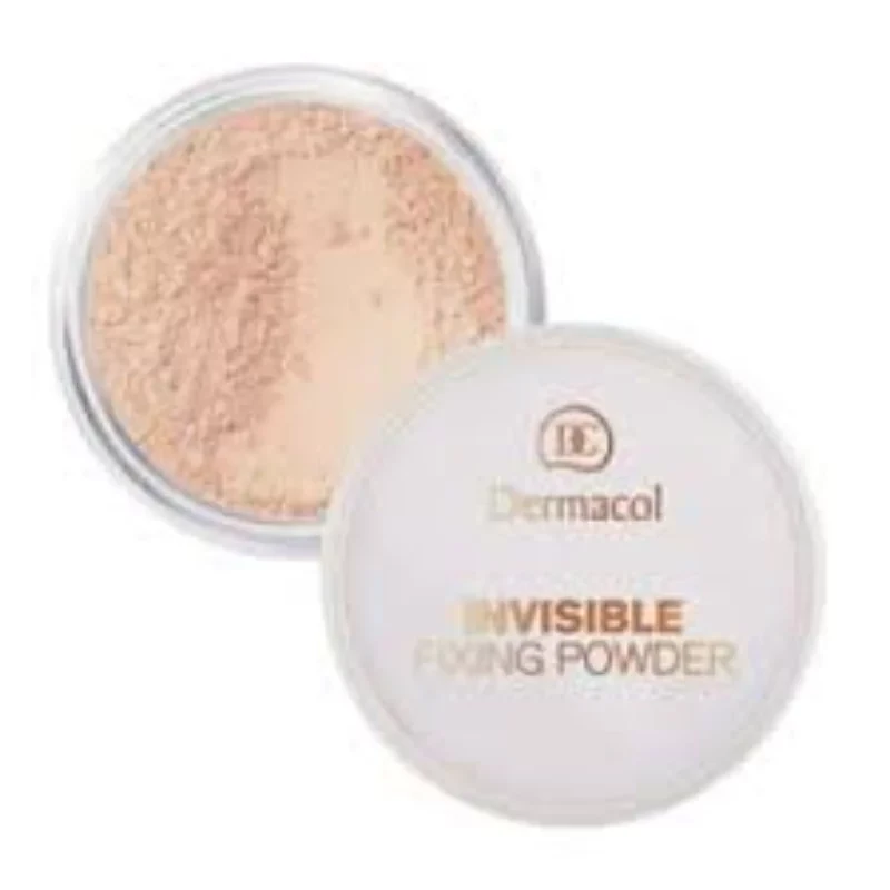 ديرماكول بودرة تثبيت غير مرئية بلمسة طبيعية تدوم طويلاً تثبت المكياج وتقلل اللمعان - DERMACOL