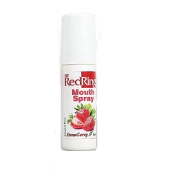 Redrings Strawberry Flavored Mouth Spray 15ml for Instant Fresh Breath On-the-Go