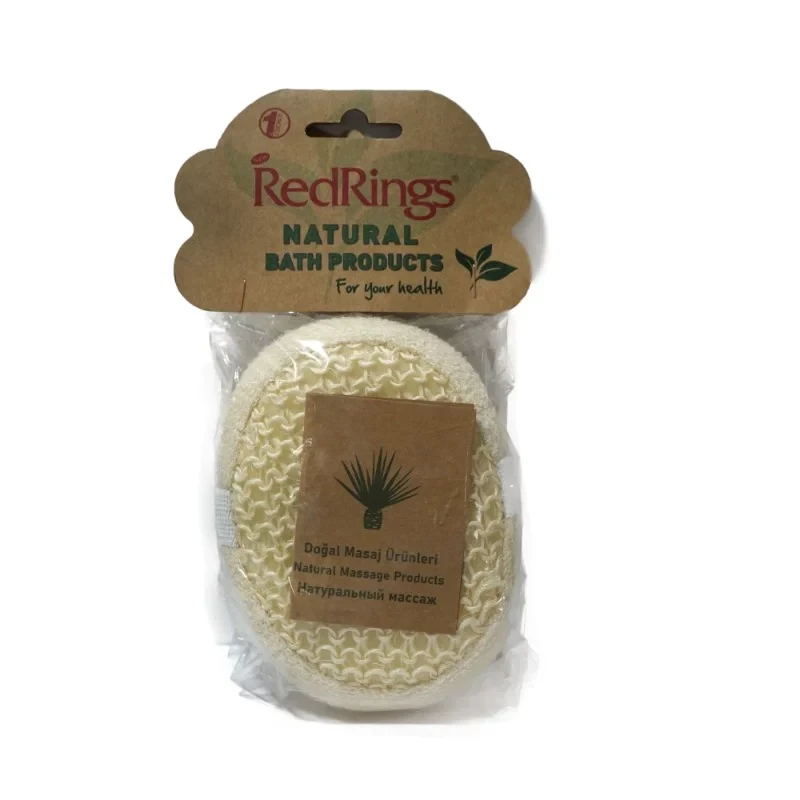 ريدرينجز وسادة مقشرة من السيزال للوجه والجسم لبشرة أكثر نعومة - REDRINGS