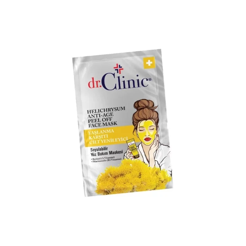 قناع الوجه المقشر دكتور كلينيك المضاد للشيخوخة 12 مل لبشرة أكثر نعومة وانتعاشًا - DR CLINIC