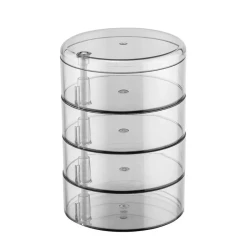 AK 515 Bathroom Shower Caddy Organizer for Loofah and Accessories, Space-Saving Clutter-Reducing Solution, White