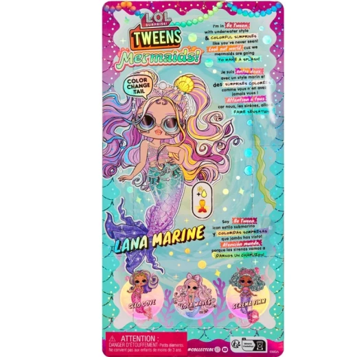 L.O.L. Surprise Tweens Mermaids Doll- Lana Marine - Mga entertainment - Image 9