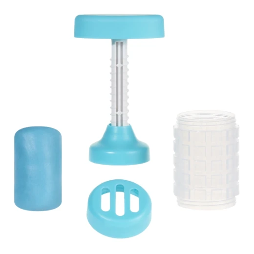 Wonder Factory Never Dry Dough Extruder – Light Blue | Fun Non-Drying Modeling Tool for Creative Play, Arts & Crafts PDQ Pack - Mga entertainment - Image 3