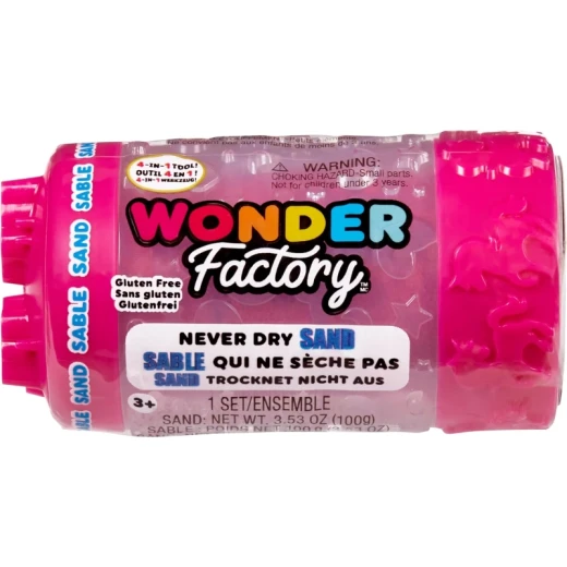 Wonder Factory Never Dry Single Sand - Fuchsia