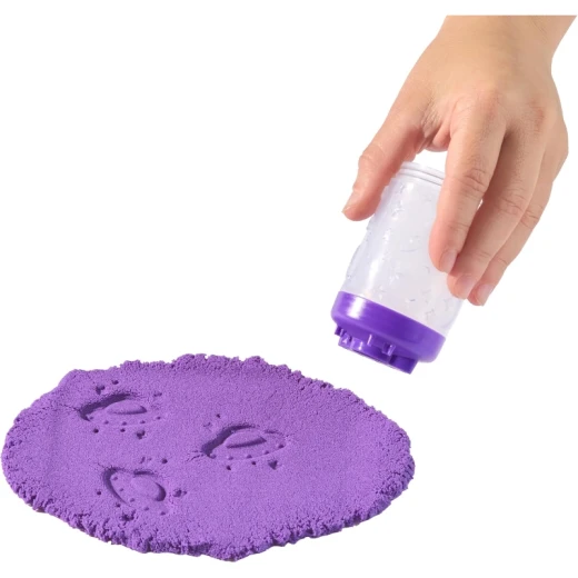 Wonder Factory Never Dry Single Sand - Purple - Mga entertainment - Image 5