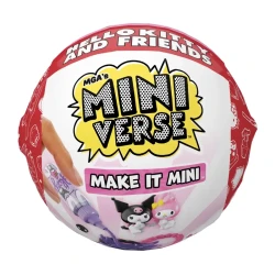 MGA Miniverse Make It Mini – Hello Kitty & Friends Series 2 PDQ | DIY Miniature Sets, Collectible Dolls & Accessories for Creative Play