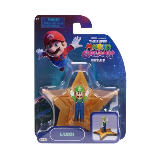 Nintendo The Super Mario Galaxy Movie Mini Figure Wave #1 – شخصية لويجي المصغرة مع إكسسوار أساسي، مجسم قابل للجمع مستوحى من عالم سوبر ماريو، لعبة ممتعة للأطفال وهواة الجمع Nintendo The Super Mario Galaxy Movie Mini Figure Wave #1 – شخصية لويجي المصغرة مع إكسسوار أساسي، مجسم قابل للجمع مستوحى من عالم سوبر ماريو، لعبة ممتعة للأطفال وهواة الجمع