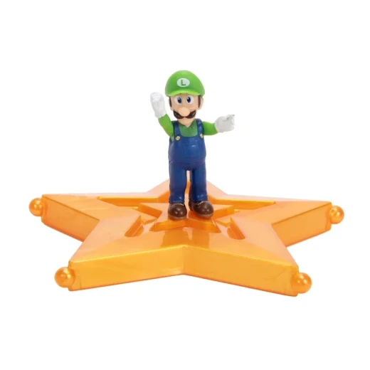 Nintendo The Super Mario Galaxy Movie Mini Figure Wave #1 – شخصية لويجي المصغرة مع إكسسوار أساسي، مجسم قابل للجمع مستوحى من عالم سوبر ماريو، لعبة ممتعة للأطفال وهواة الجمع - جاكس باسيفيك - Image 3