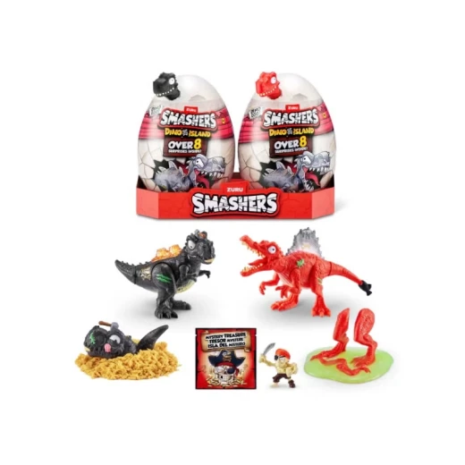 باقة سماشرز ميني دينو آيلاند – بيضة كومبو، السلسلة 5، 2 قطعة - زورو - Image 3