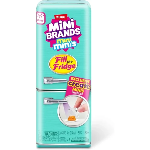 مجموعة لعب Mini Brands – املأ الثلاجة (Fill the Fridge) الإصدار الأول - زورو - Image 2