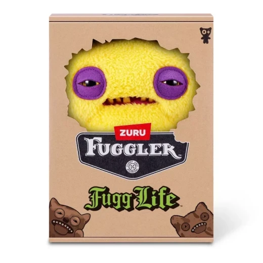 دمية فوجلر المحشوة 9 بوصة – سلسلة Fugg Life الإصدار الأول – سكويج الأصفر (Squidge Yellow) - زورو - Image 2