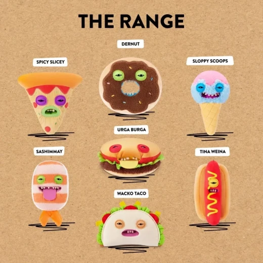 دمية فوجلر المحشوة 9 بوصة – سلسلة Fuggalicious الإصدار الأول – تشكيلة الأكياس الغامضة (Mystery Blind Bag Assortment) - زورو - Image 4