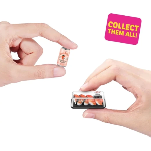 كبسولات Mini Brands – املأ الثلاجة (Fill the Fridge) السلسلة الأولى – جرافيتي PDQ - زورو - Image 6