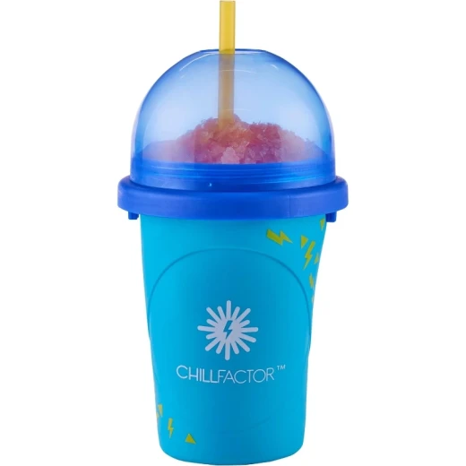 جهاز صنع السلاش ChillFactor – إصدار Color Shock – باللون الأزرق الرائع - تشيل فاكتور - Image 3