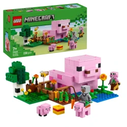LEGO The Baby Pig House – 238 Pieces, Cute Animal-Themed Building Set for Kids, Fun & Imaginative Play