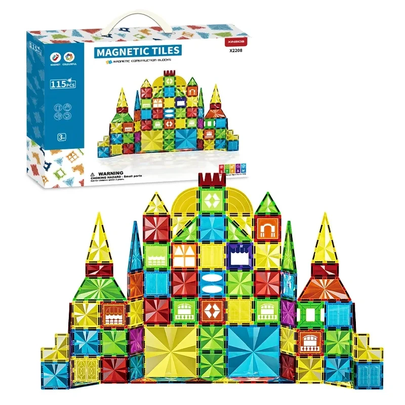 ماغنتك بيلدينغ بلوكس- 115 قطعة